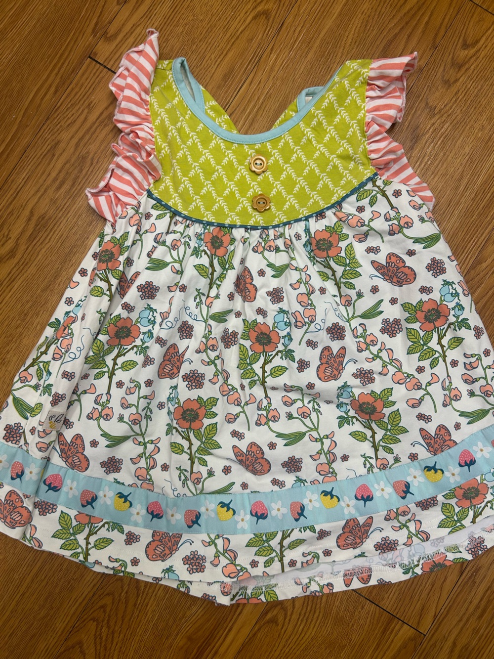 Wild Flowers Girls Top